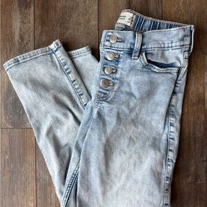 abercrombie kids high rise mini mom 11/12